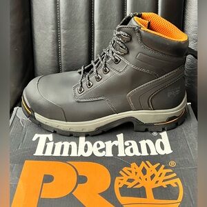 Timberland Stockdale 6" Alloy Toe Work Boots Men’s Size 10 W